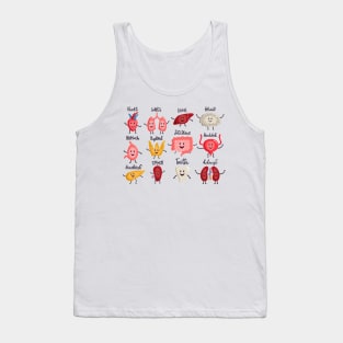 healthy body organ Tank Top